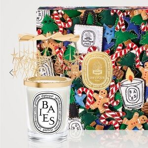 Diptyque Holiday Carousel - Baies (Berries) Classic Candle Set